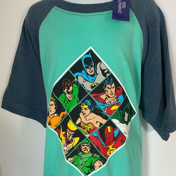 DC Comics Justice League Boys Graphic T-Shirt - Picture 2 of 6